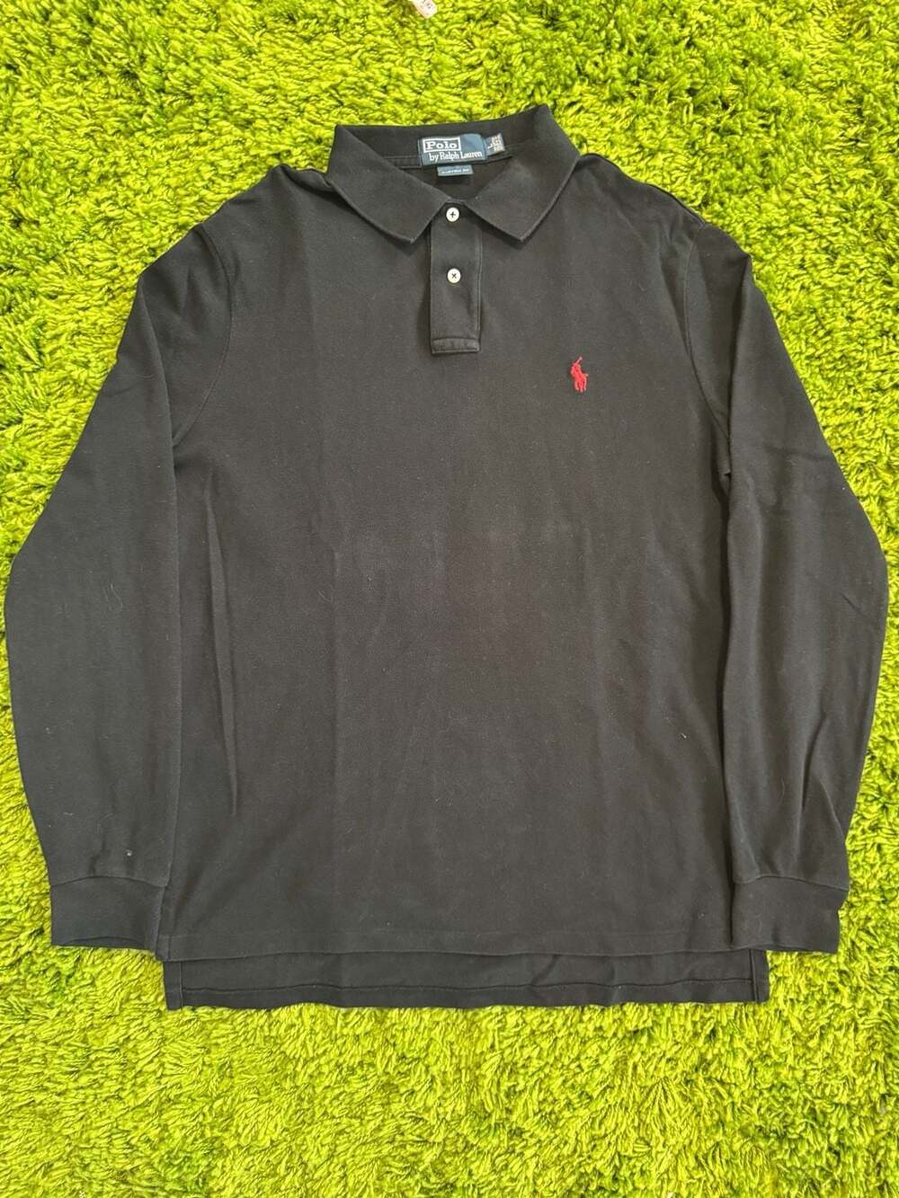Polo by Ralph Lauren Custom Fit Long Sleeve Polo Shirt